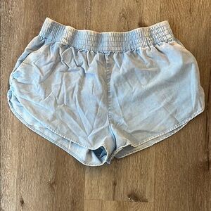 Forever 21 Sky Blue Athletic Shorts